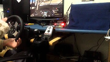 Arduino + TM1638 display + iRacing Force Feedback Clipping Tool