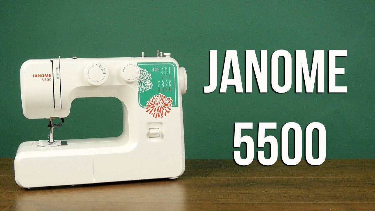 Швейная машина janome 5500