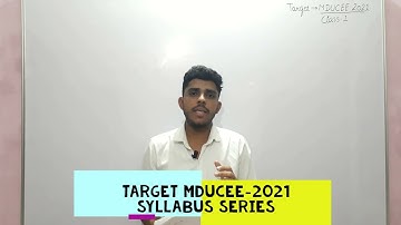 Target MDUCEE-2023 #mducee2023 #mducee  Syllabus series started Maharishi dayanand university