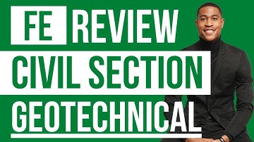 2024 FE Exam Review Civil Geotechnical Engineering Foundation types Practice Problem and Solution