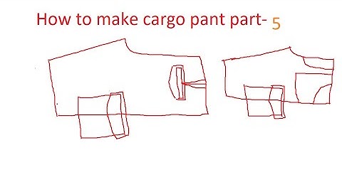 how to make cargo pant part -5