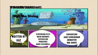 Spongebob High Sea Diving Le Card Loud House Style