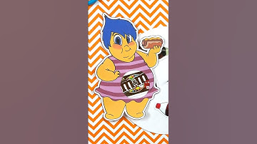 Funny Paper Crafts with Fat Joy from Inside Out 💙#insideout #insideout2 #papercraft #insideoutjoy