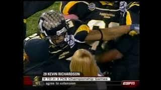 2007   Delaware Blue Hens  vs  Appalachian State Mountaineers   December 14