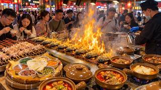 Street Food in China’s Desert Oasis | Inside Dunhuang Night Market screenshot 2