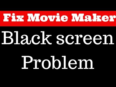 Window Movie Make Black Screen Problem Fix | Video Show in Black Screen