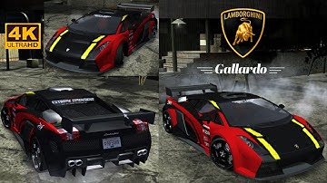 NFS Most Wanted | Lamborghini Gallardo Customization 💛