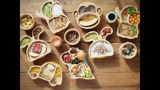 Bamboo Tableware for Kids β Mess-Free Silicone Suction Plates!