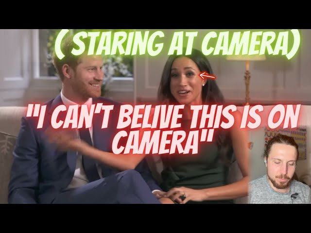 Reacting To Harry And Meghan Caught Off Camera ( BS)#meghanmarkle class=