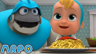 Hungry Baby  What Baby Daniel Wants? | Baby Daniel and ARPO The Robot | Funny Cartoons for Kids