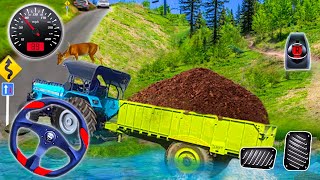 Heavy Tractor Trolley Cargo Simulator - Game Traktor Kargo Muatan screenshot 2