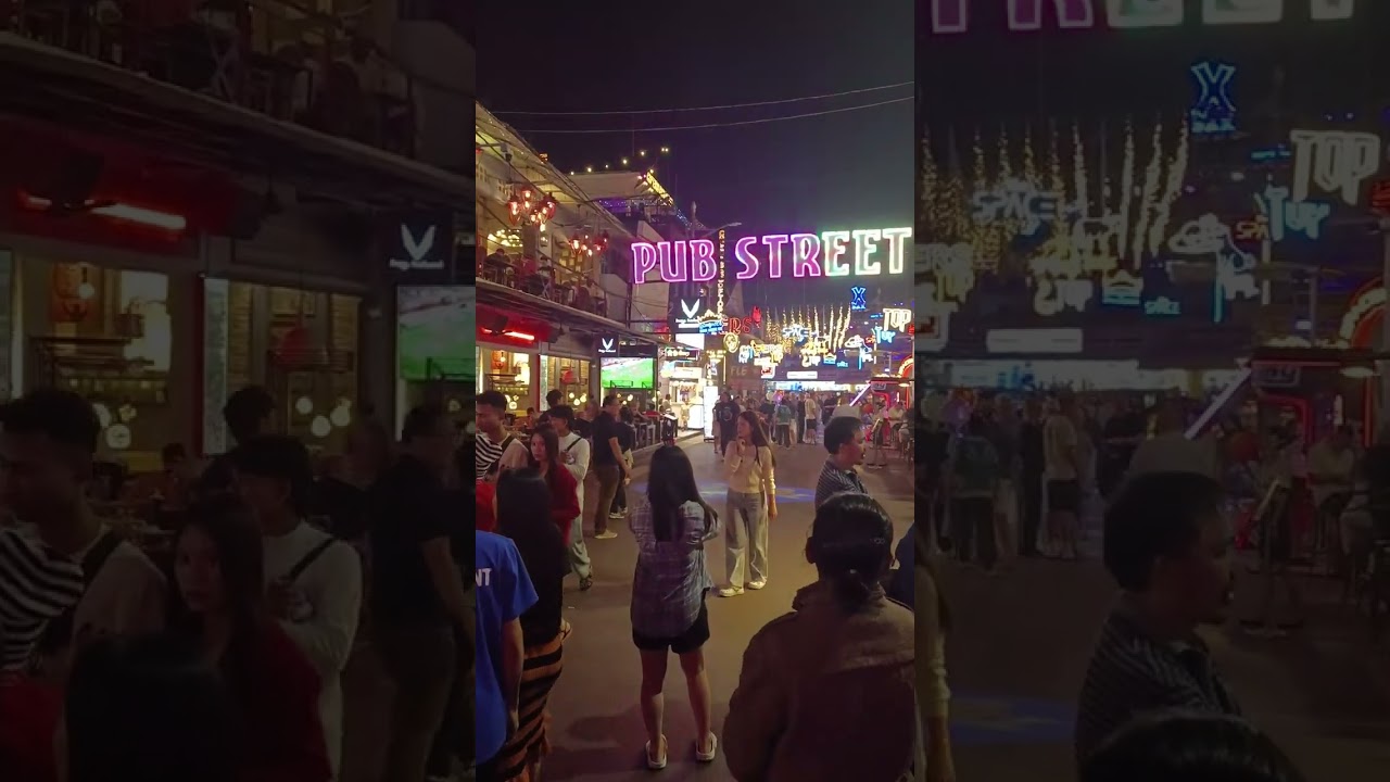 Ночной рынок и атмосфера паб-стрит: самая безумная ночь в Сиемреапе! 🇰🇭✨ 