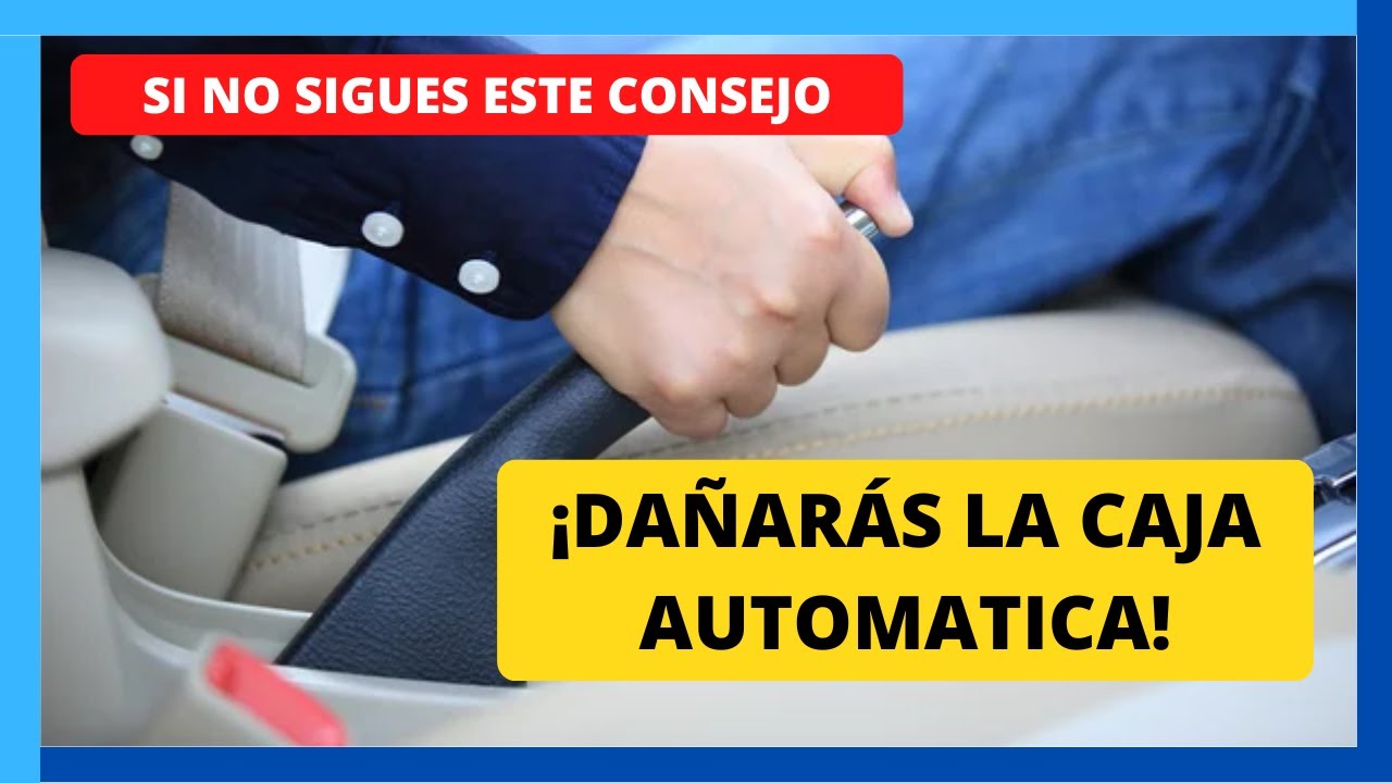 Cómo usar la posición P (aparcamiento) en un coche automático para