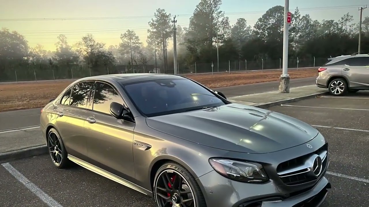W212 E63S vs W213 E63S AMG race start launch control comparisons