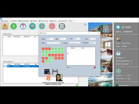 Sistema para Hotéis e Pousadas com C# e Mysql