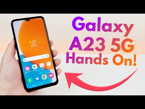 Samsung Galaxy A23 5G Unboxing, Hands On & First Impressions! 