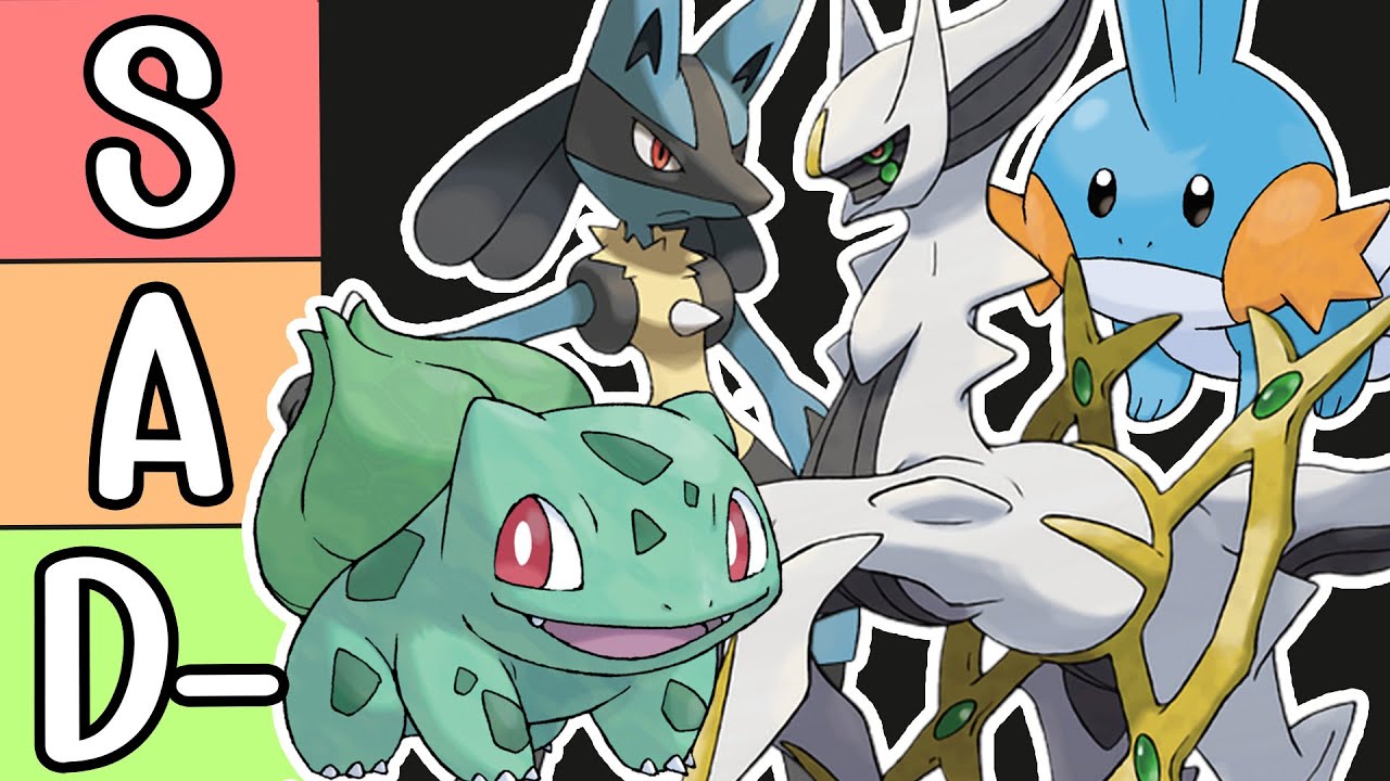 จัดอันดับโปเกม่อน 1000 ตัว (คหสต)