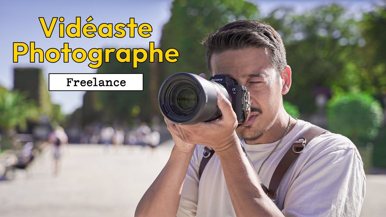 Vidéaste & Photographe : Je met mets à 100% à mon compte
