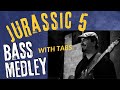 Jurassic 5 - 5 Bass Lines  - With Tabs