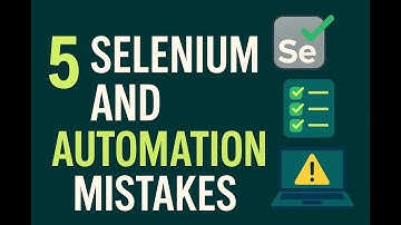 5 Common Mistakes QA Engineers Make in Selenium Automation Testing (and how to avoid them)