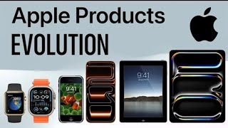 Evolution Of Apple Products | iPhone | iPad | Apple Watch | iPod 