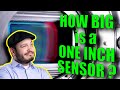 How big is a 1&quot; Camera Sensor? Why do we call it &#39;One Inch&#39;?