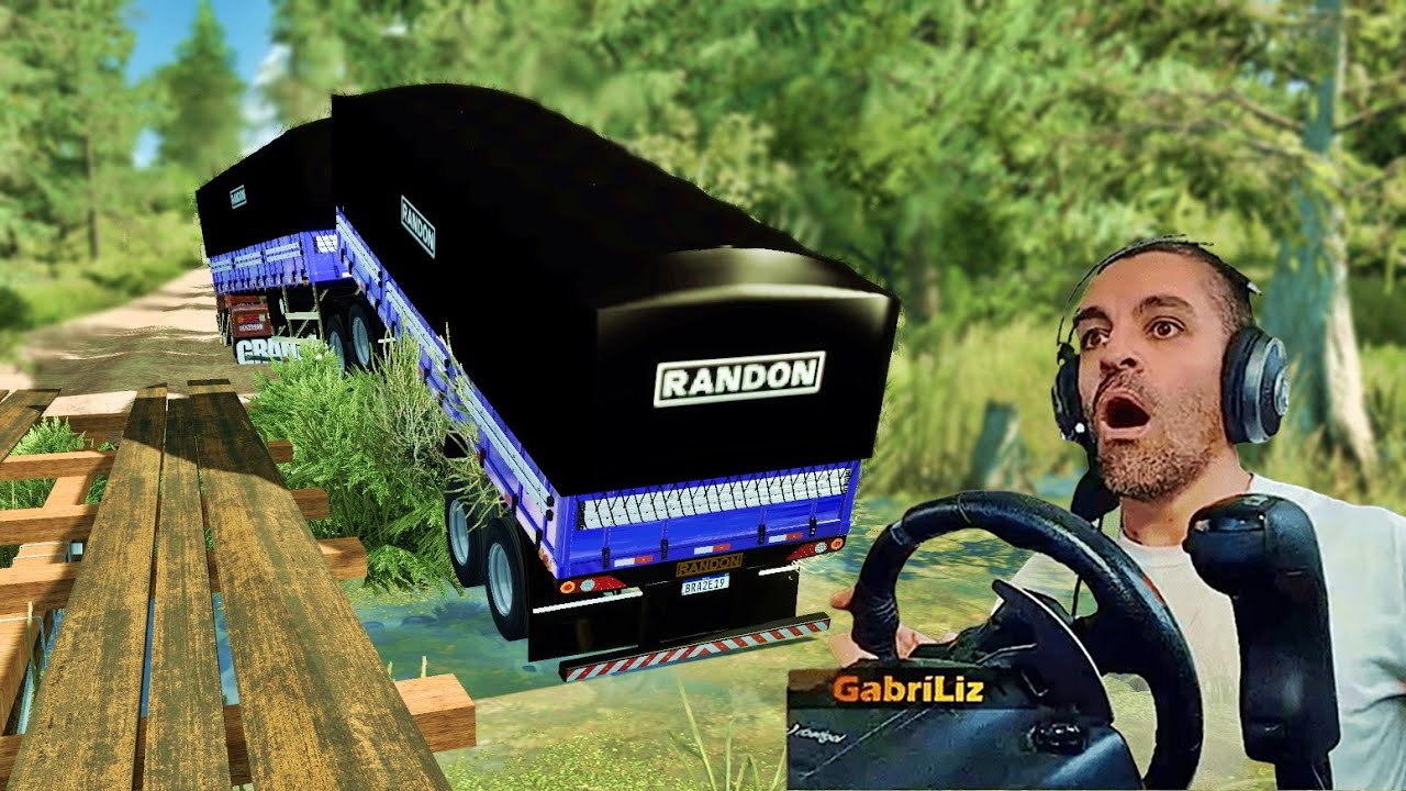 A CARRETA DESCEU DE RÉ E PAROU NO RIO - Vida de Caminhoneiro 276 - Euro Truck Simulator 2