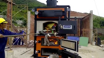 Lò đốt rác dùng khí tự nhiên công nghệ độc quyền Nhật Bản SANKYO