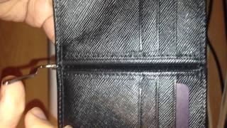 Prada mens money clip bifold difference