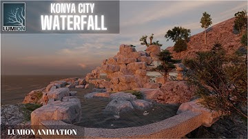 Lumion Animation | 3D Animation | Waterfall Landscape Design | Render with Lumion 10