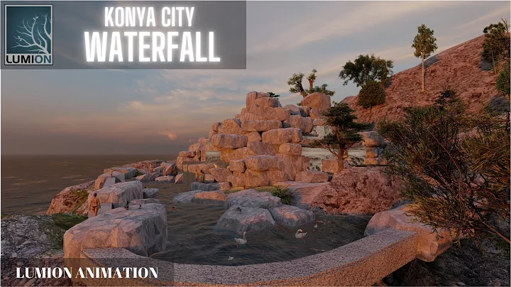 Lumion Animation | 3D Animation | Waterfall Landscape Design | Render with Lumion 10