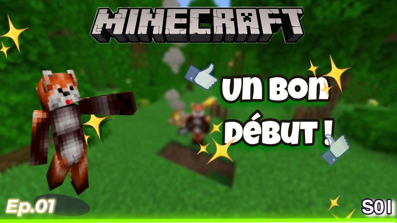 Un bon début d'aventure ! - Aventure Survie Minecraft ( Ep.01 S01
