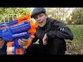 Нёрф битва за инфинус с гопниками/обзор nerf elite infinus 2018