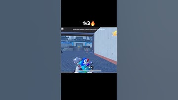 #bgmi 3.9 Update 1v3 🔥 #shorts #viral