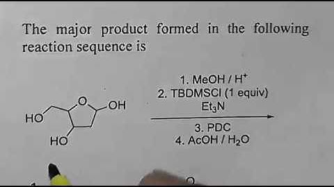 Csir net chemical science solved question dec.2017 in hindi,ragent tbdmscl and pdc in hindi