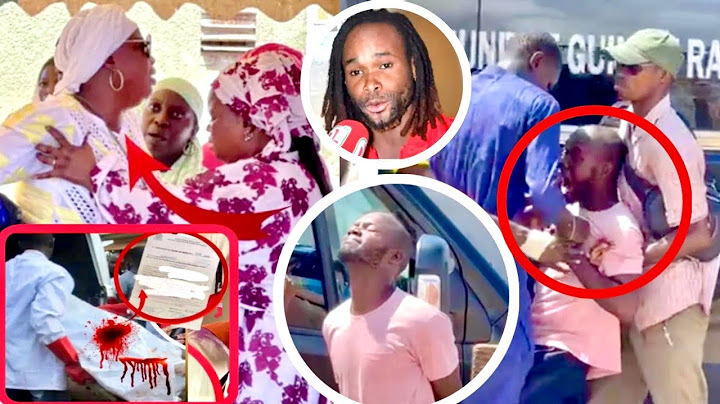 LE FRÈRE DE AZIZ DABALA CRAQUE  A L’ENTERREMENT"KOU RAYE SAMA MAKK"NDEYE GUEYE EN SYNCOPE