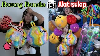 BUKA BONEKA BERHADIAH TERNYATA ALAT SULAP! Woww Prank Semua Orang