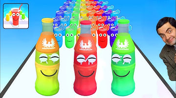 Top Video TikTok Gameplay - Satisfying Games - Juice Run - Battery Run - Jelly Run 2048 - Bottle Jum