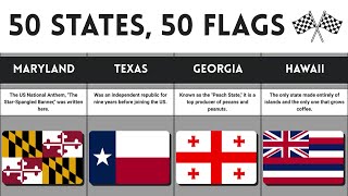 All 50 Us State Flags Explained History Surprising Facts