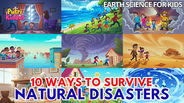 Natuurrampen: 10 manieren om te overleven bij 10 natuurrampen voor kinderen – Aardwetenschappen P...
