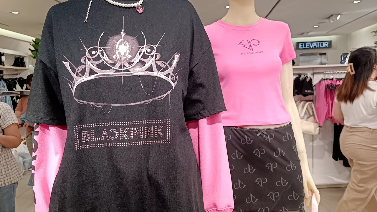 H&M BlackPink Merch YouTube