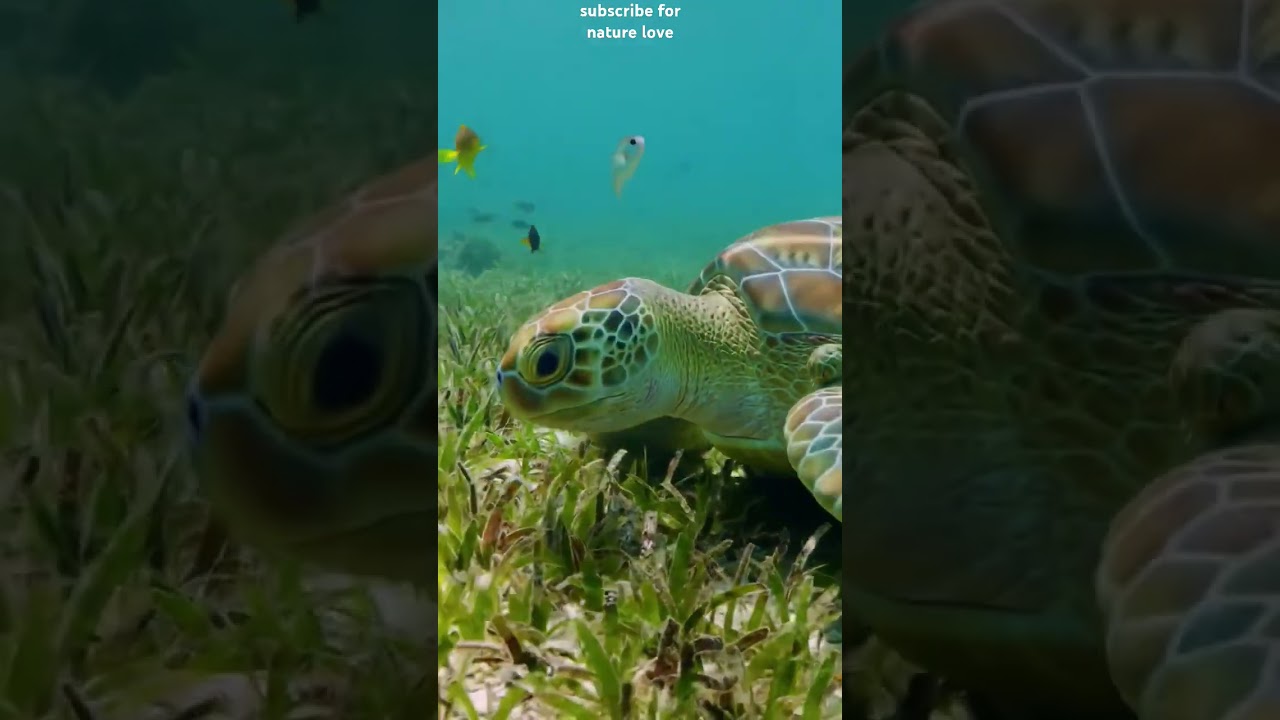 Olive ridley sea turtle | Underwater Swimming 
