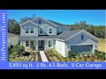 Florida Home Tour | Lakeview Preserve, Winter Garden | Taylor Morrison Homes | Sand Key | 5 Br