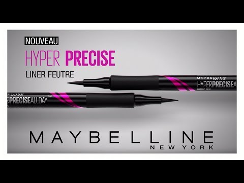 HYPER PRECISE : le liner feutre qui a bon sur toute la ligne ! | Maybelline New York FR - HYPER PRECISE : le liner feutre qui a bon sur toute la ligne ! | Maybelline New York FR