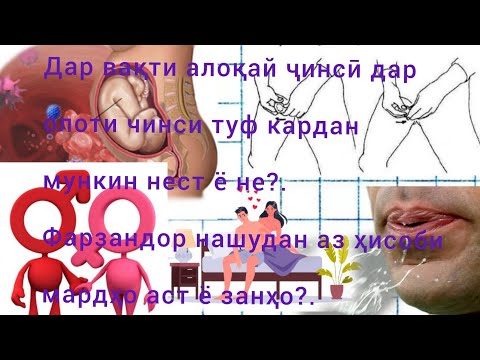 Дар вақти алоқай ҷинсӣ дар олоти чинси туф кардан мункин?. Фарзандор нашудан аз ҳисоби мард  ё зан?.