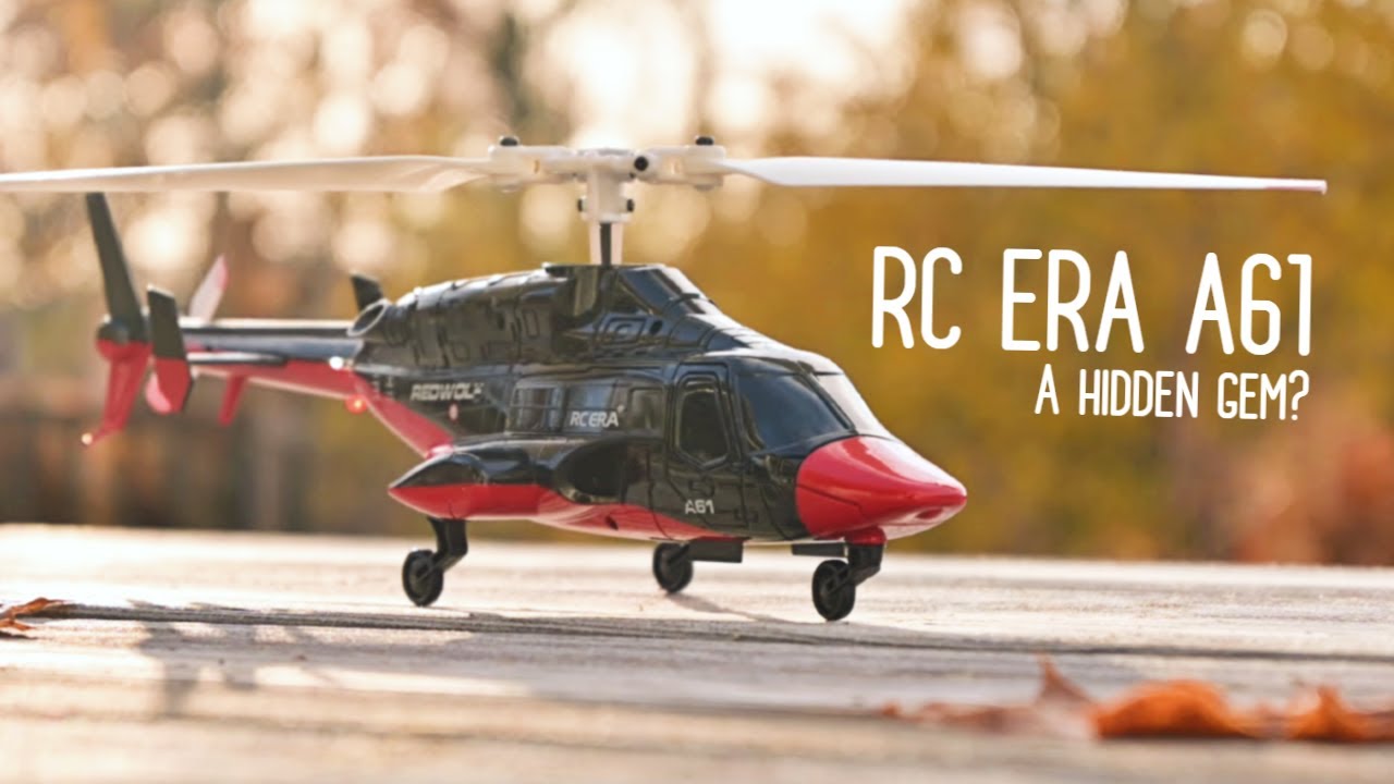 RC Era - Mini Airwolf | Bell 222 | A61 - BNF or RTF Heli - Unbox