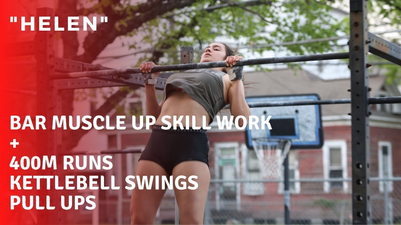 15 Minute Helen crossfit workout for push your ABS