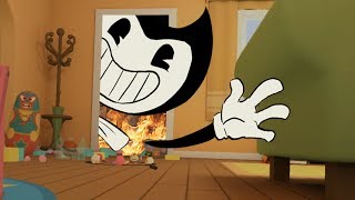 Ambitious Baby Summons BENDY AND THE INK MACHINE with a FORBIDDEN RITUAL?! - Baby Hands Gameplay