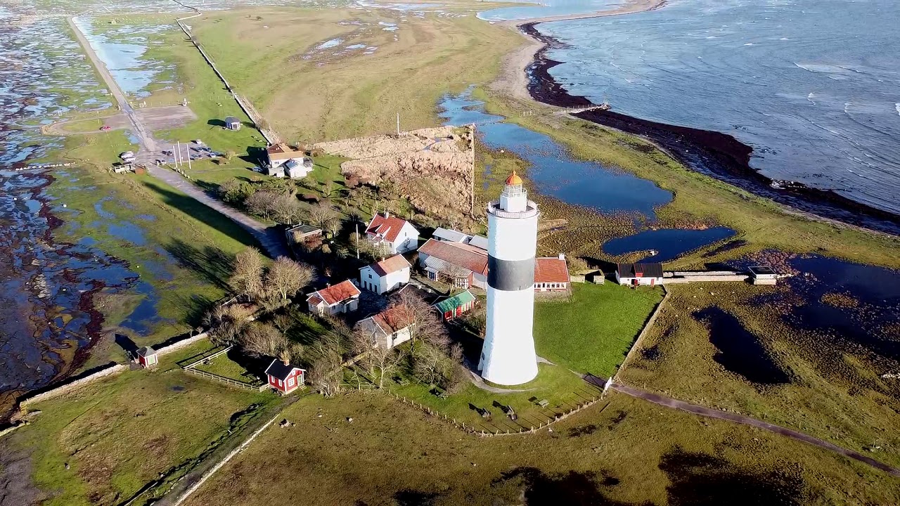 See the south of Öland from a bird view.