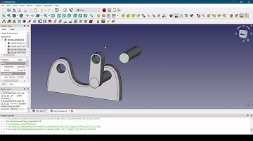 FreeCad Circular Ring Constraint. How to move part A2plus WB